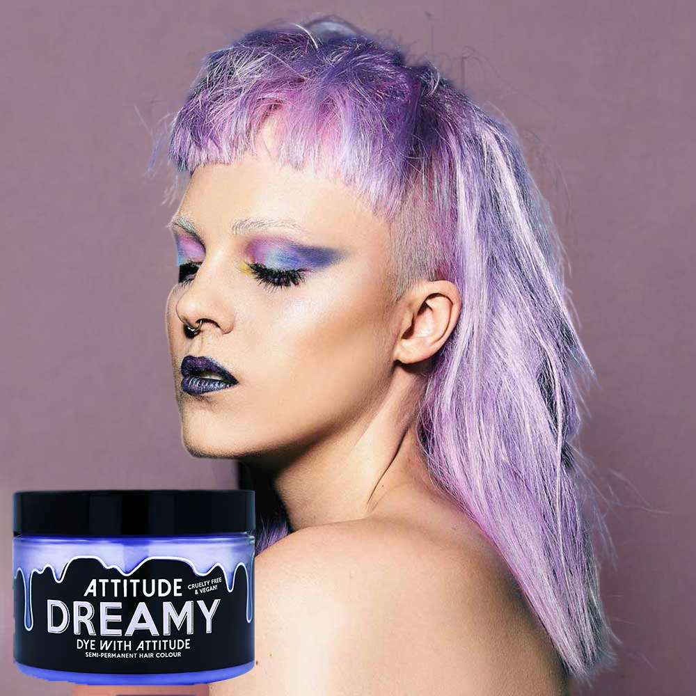 Attitude Hair Dye - Dreamy pastel Haarfärbemittel Semipermanenter Haarfarbstoff - Pastelllila/Lila